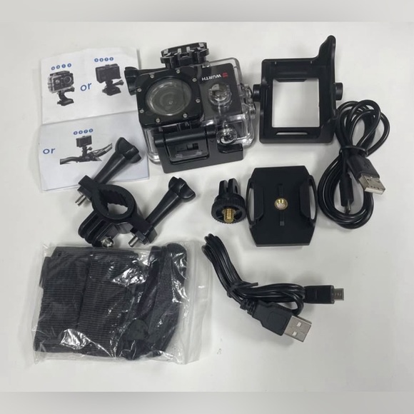Action Camera with Accessories - Picture 1 of 4